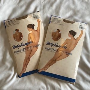 Body Wrappers body tights bundle of 2